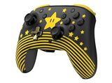 Mando Nintendo Switch - Turtle Beach Rematch Wireless Controller Super Mario Star, Cable USB, Brilla en la oscuridad, Hasta 40 horas