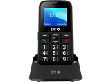 Móvil - SPC Fortune 2 4G, Negro, 48 MB Memoria interna, 128MB RAM, 1000 mAh, Sin sistema operativo, Teclas Grandes, Botón SOS, Radio FM