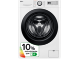 Lavadora carga frontal - LG F4WR5011A6F, 11 kg, 1400 rpm, 11 programas, AI Direct Drive™, Steam™, Blanco
