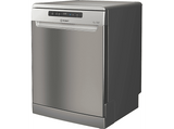 Lavavajillas - Indesit DFO 3T133 A F X, 13 servicios, 9 programas, 60 cm, Inox