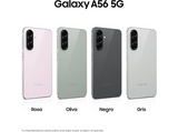 Móvil - Samsung Galaxy A56 5G, Rosa, 256 GB, 8 GB RAM, 6.7  FHD+ Super AMOLED, Exynos 1580, 5000 mAh, Android 15