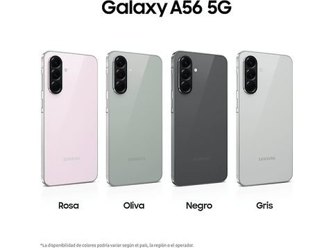 Móvil - Samsung Galaxy A56 5G, Rosa, 256 GB, 8 GB RAM, 6.7