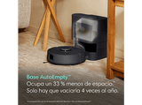Robot friegasuelos - iRobot Roomba® Mini, 7 kPa Succión, Autonomía 1.5 h, Sistema de Navegación con LiDAR, Base  Autoempty, Negro