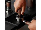 Accesorio cafetera - Sage the Force Gauge Tamper™ 58mm, Presión Precisa, Placa Niveladora, Presión Uniforme, Acero inoxidable y Nogal