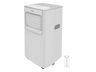Aire acondicionado portátil - Koenic KAC 7026 W ES Mobile Air conditioner, 3 modos, 2 velocidades, Modo noche, Temporizador, Mando a distancia, Blanco