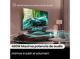 Barra de sonido - Hisense HS3100, Subwoofer Inalámbrico 6.5, Dolby Audio & DTS Virtual:X, 480 W, Negro