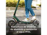 Patinete eléctrico - Cecotec Bongo Z Mountain, 1000 W, 500W nominal, Autonomía 50 km, Inclinación 15%, Ruedas OffRoad 10.5, eABS, Panel táctil, Black