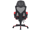 Silla gaming - Newskill Gaming Eros Tela Roja, Ergonómica, Reposabrazos, Altura ajustable, Rojo