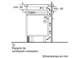 Placa inducción - Balay 3EB864EN, 3 zonas, Negro