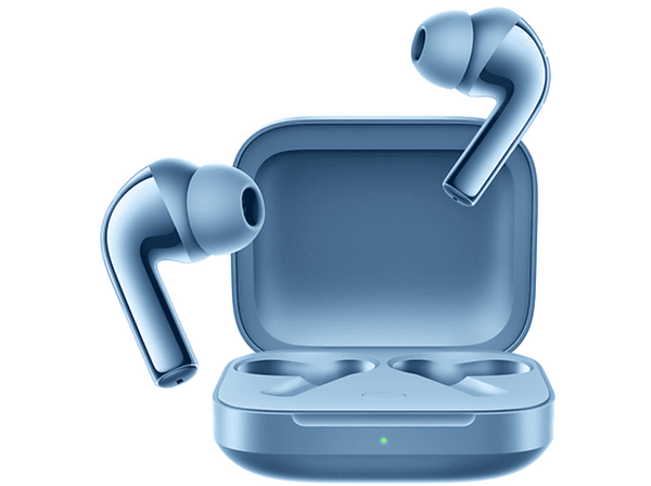 Auriculares True Wireless - Oppo Enco X3i, 30 h Autonomía, IP55, Cancelación de Ruido Adaptativa, Conexión Dual, Azul