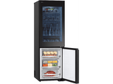 Frigorífico combi - LG GBG5160CEV, No Frost, 186 cm, 352 l, DoorCooling+™, Instaview™, ThinQ™, Acero negro grafito