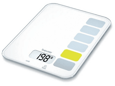 Balanza de cocina - Beurer KS 19 Peso máximo 5Kg, Escala de medición 1g, Display digital