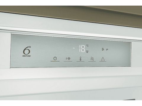 Congelador integrable - Whirlpool WHSD18F073C1, 209 l, No Frost, 177.1 cm, 6th Sense, Blanco