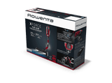 Aspirador escoba - Rowenta RH98A9WO X-Force Flex 12.60 Animal Care, 320 W, 0.9 L, 45 min, Tecnol. Ciclónica, 4 modos, Multisuperficie, Rojo
