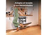 Lavavajillas - Cecotec Bolero Aguazero 6700 B, 15 cubiertos, 14 programas, Motor Inverter Plus, Clase B, Pantalla FullColor XXL, 60 cm, White