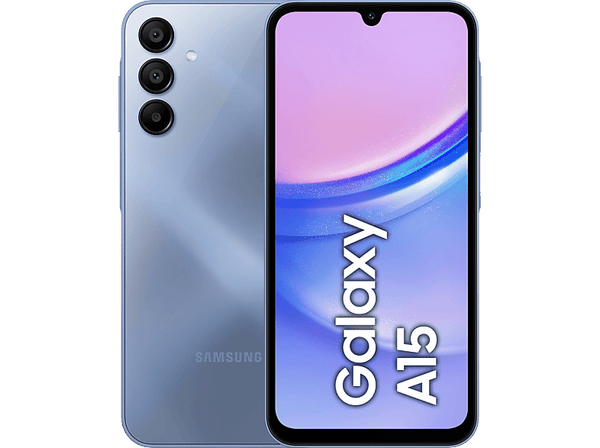 Móvil - Samsung Galaxy A15 LTE, Azul, 256GB, 8GB RAM, 6.5"  FHD+, MediaTek G99 Octa-Core, 5000mAh, Android 14