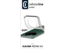 Funda - CellularLine SOFTREDMIA3T, Xiaomi Redmi A3, Goma blanda, Transparente