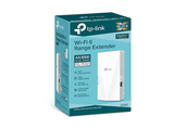 Repetidor Wi-Fi - TP-Link RE780X, Wi-Fi 6 de Doble Banda, Puerto Gigabit y EasyMesh, Blanco