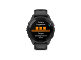 Reloj deportivo - Garmin Forerunner 265, Negro/Gris, 22mm, Pantalla Táctil AMOLED 1.3, 13 días Autonomía, Morning Report, 8GB