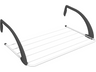 Tendedero - Vileda Express, Brazos ajustables, Negro/Blanco