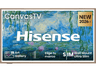TV QLED 55" - Hisense 55S7S, UHD 4K, Canvas TV,  Quad Core MT9618, Hi-Matte Display, UltraSlim, Hi-QLED, Modo Arte, Modo Juego, Gris carbón