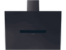 Campana decorativa - Haier HADG9CBS4B, 4 velocidades, 90 cm, Negra