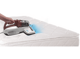 Aspirador de mano - Hoover ULTRAVORTEX, Especial Colchones y Sofás, Pelo Mascotas, Luz Ultravioleta, Antiácaros y Antibacterias, Cable 5m, Rojo