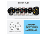 Reloj deportivo - Garmin Venu 3, 22 mm, 1.4, Autonomía 14 días, +30 deportes, Negro