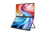 Monitor portátil plegable - Acer PD193QEBMIUUX, 18.5 Full-HD, 100 Hz, 4 ms, 2 USB Type C, Adaptive Sync, Comfyview, Altavoces integrados
