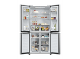 Frigorífico americano - Haier Cube 83 Serie 3 HCR3818ENMM, No Frost, 181.5 cm, 467 l, Motor Inverter, Inox