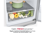 Frigorífico combi - LG GBP61SWPGN, No Frost, 1.86 m, 341 l, DoorCooling+™, FRESHConverter™,  Blanco