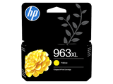 Cartucho de tinta - HP 963XL Amarillo, 3JA29AE, 22.92 ml, 1600 páginas, Compatible con la gama HP OfficeJet Pro