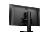 Monitor - AOC U27B3AF, 27 UHD 4K, 60 Hz, 4 ms GtG, IPS, Adaptive Sync, Sin marco en 3 lados, Luz azul baja, HDR10, Negro