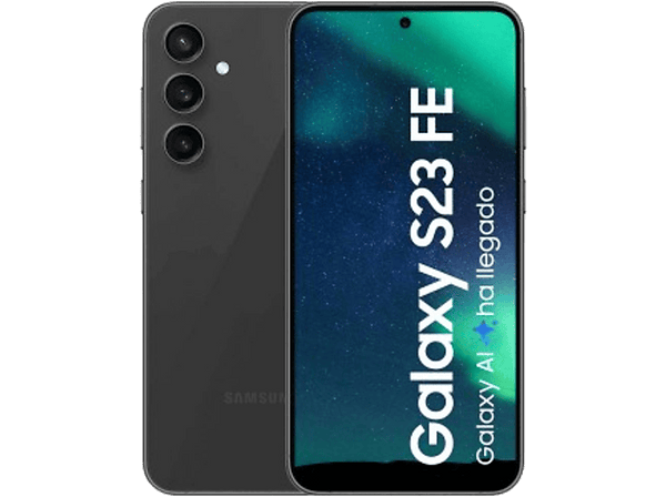 Móvil - Samsung Galaxy S23 FE, 256GB, 8GB RAM, Graphite, 6.4" FHD+, Exynos 2200, 4500 mAh, Android 14