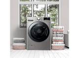 Lavadora carga frontal - LG F1P1CY2T, Serie XXL, 17 kg, 1100rpm, TurboWash™ con Jet Spray, Inox