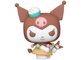 Figura Funko Pop! - Hello Kitty - Sanrio Kuromi con Helado, Vinilo, 9 cm