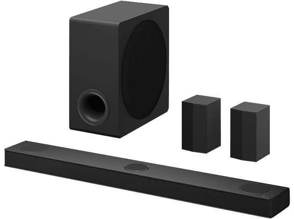 Barra de sonido - LG S80TR, Bluetooth, Inalámbrico, 580 W, 5.1.3 canales, Subwoofer 220W, Dolby Atmos®, DTS:X®, Negro