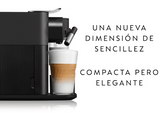 Cafetera de cápsulas – Nespresso De'Longhi Lattissima One EN510.B, 1450 W, 19 bar, Negro