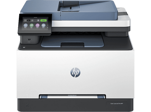 Impresora multifunción - HP LaserJet Pro 3302sdw, Láser, Wi-Fi, Impresión a doble cara, Pantalla táctil CGD, Wolf Pro Security, Gris