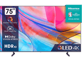 TV QLED 75 - Hisense 75A7KQ, UHD 4K, Quantum Dot Colour, Dolby Vision&Atmos, Modo Juego Plus, Negro