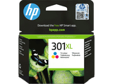 Cartucho de tinta - HP 301XL, Tricolor, CH564EE, Cian, Amarillo, Magenta