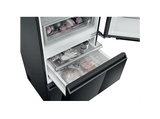 Frigorífico combi integrable - Haier In-Vista CST9619DNGBW, Total No Frost, Duo Cooling, Motor Inverter, 190.6 cm, 384 l, Negro