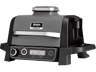 Grill - Ninja Woodfire OG701EU, 2400 W, Para exteriores, 7 funciones de cocción, Barbacoa eléctrica, Negro
