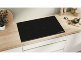 Placa inducción - Bosch  PIE875HC1E, 4 zonas, 28 cm, Home Connect, Función Sprint, 80 cm, Negro