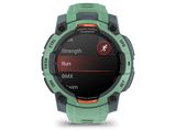 Reloj deportivo - Garmin Instinct 3, Verde, 45mm, 1.18, AMOLED, Silicona, 10 ATM, Garmin Connect™, 18 días Autonomía