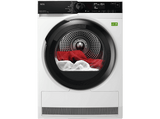 Secadora bomba de calor - AEG TR839T4PB, 9 Kg, 12 programas, Función Anti-arrugas, Motor inverter, Blanco