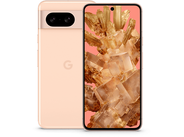 Móvil - Google Pixel 8, Rosa, 256 GB, 8 GB RAM, 6.2 " OLED Full HD+, Google Tensor G3, 4.575 mAh, Android