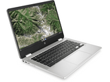 Convertible 2 en 1 - HP Chromebook x360 14a-ca0036ns, 14 Full HD, Intel® Pentium® Silver N5030, 8GB RAM, 64GB eMMC, UHD 605, Chrome OS, Plata