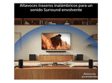Altavoces traseros - Sony BRAVIA Theatre Rear 9, 2 Altavoces Inalámbricos, 360 Spatial Sound Mapping, IMAX Enhanced, Fácil de usar, SARS9, Negro