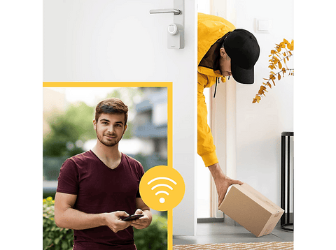 Enchufe inteligente - Nuki Bridge, WiFi, Bluetooth, Abrepuertas, Smart Home, Asistentes de voz, Blanco
